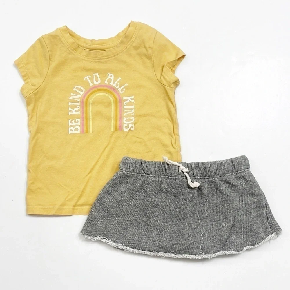 Cat & Jack/Burt's Bees Baby baby girls outfit